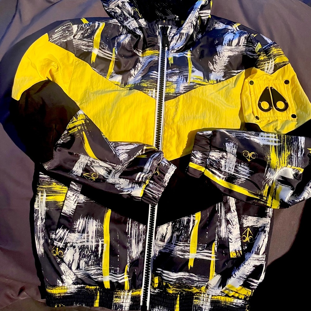 Moose Knuckles Rain Wind Jacket - Boys S EUC
